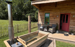 McLaughlins Cabin hot tub